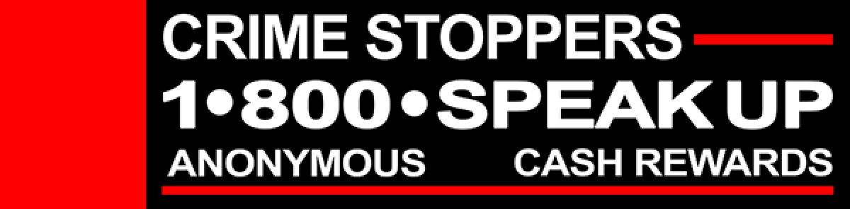 crime stoppers vector logo